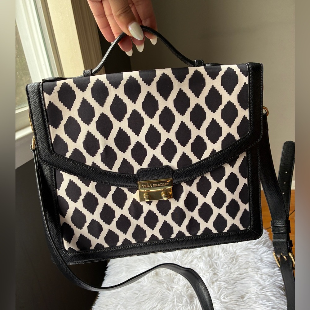 Vera Bradley Changed it Up Crossbody Ikat Spot 🖤 - Picture 13 of 14